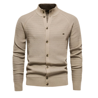 Men's Cotton Cardigan Sweater