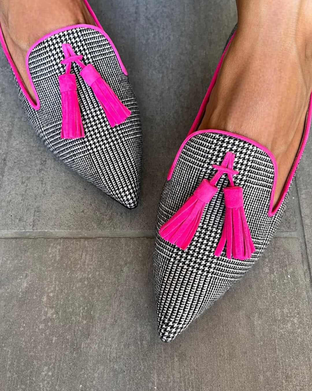 Women's Flat Loafers Pointed Toe