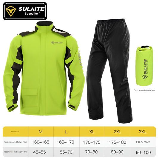 Waterproof Outdoor Rain Jacket Pants Set - Vonnera
