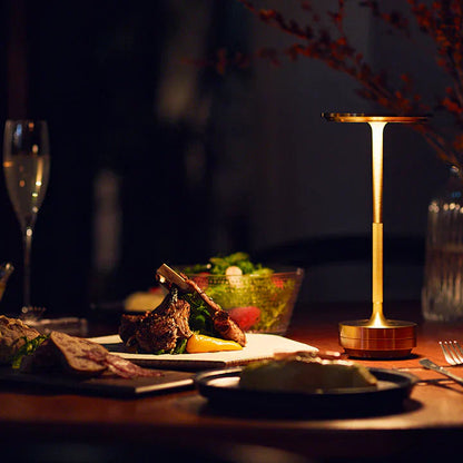 LuminLight Wireless Rechargeable LED Table Lamp - Vonnera