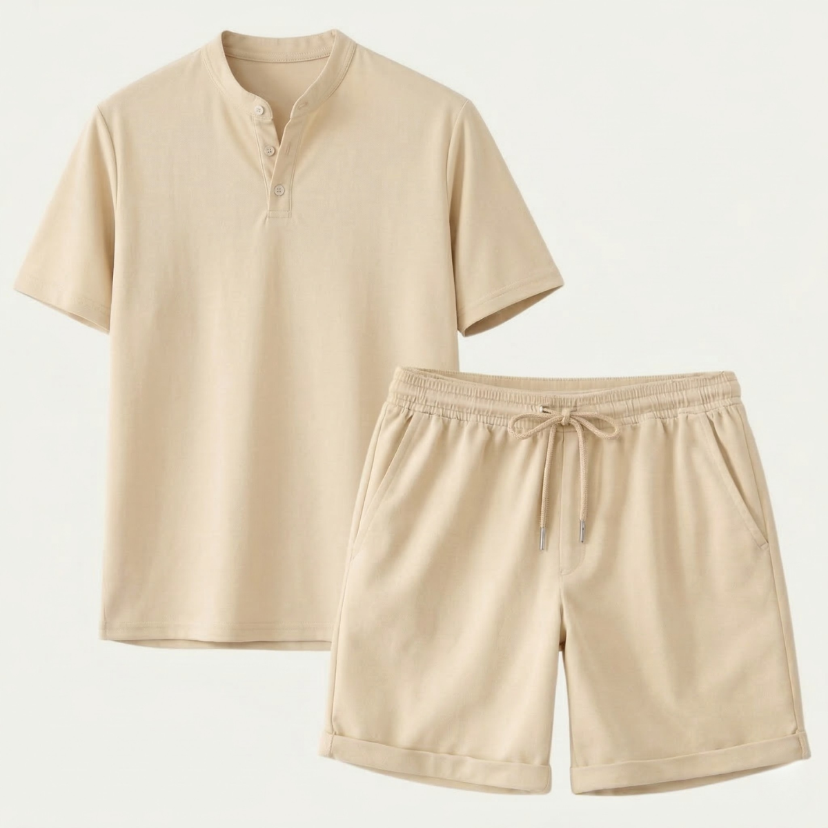 Men's Casual Summer Set T-Shirt And Shorts