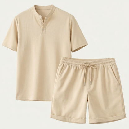 Men's Casual Summer Set T-Shirt And Shorts