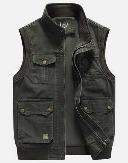 Men's Utility Vest Multi-Pocket