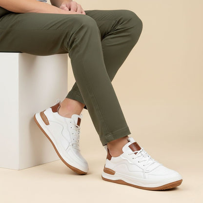 Men's Leather Casual Sneakers