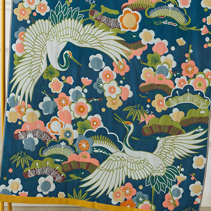 Elegant Bath Towel Floral Pattern Soft Comfort