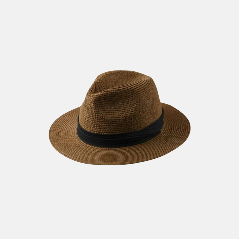 Wide Brim Straw Sun Hat Natural Protection