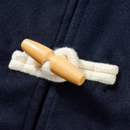 Montrose Ridge Men's Wool Blend Toggle Duffle Coat
