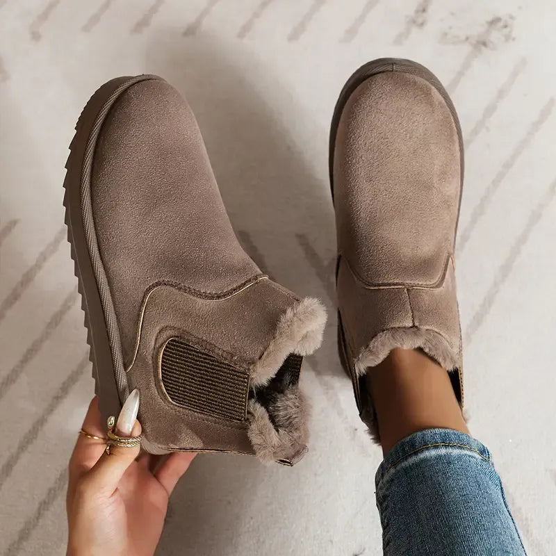 Women's Low Cut Slip On Boots