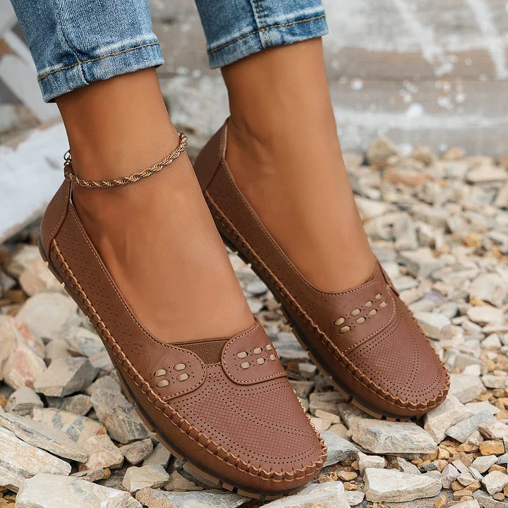 Women's Low Cut Loafers Closed Toe