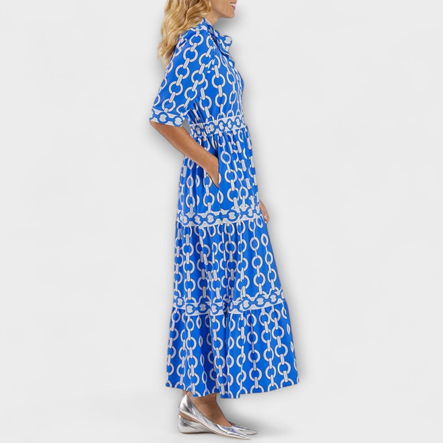 Women's Casual Tiered Skirt Dress