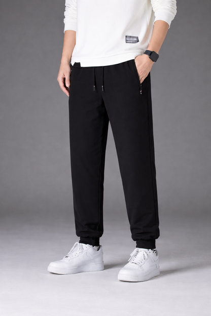 Relaxed Fit Ankle-Length Joggers for Women – Cozy Comfort & Practical Design Caliboot