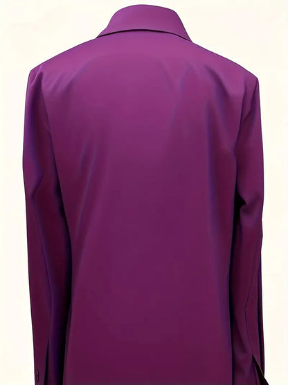 Women's V-Neck Satin Blouse