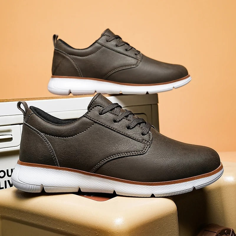 Ardley Women's Faux Leather Lace Up Sneakers