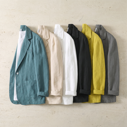 Men's Linen Formal Blazer