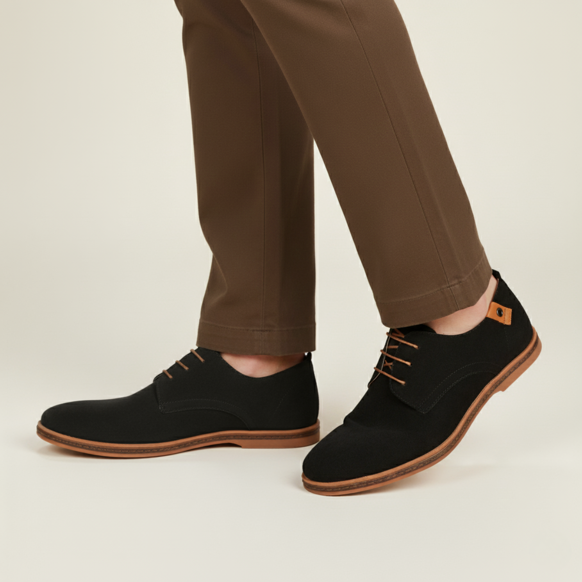 Devon Men's Suede Derby Shoes Classic
