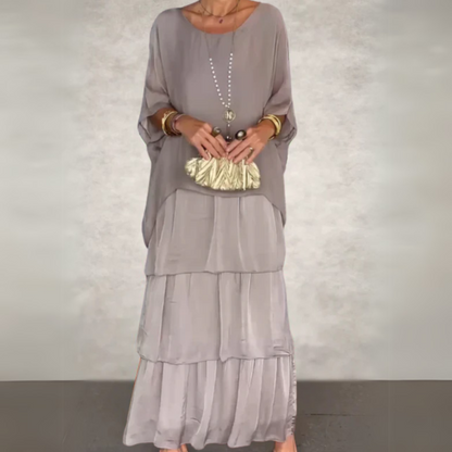 Elegant Women's Long Flowing Dress
