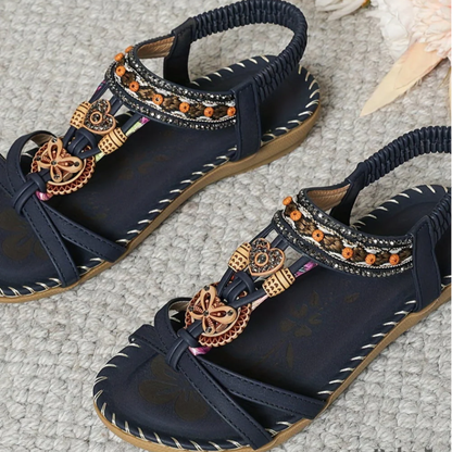 Women's Sandals Decorative Center Strap