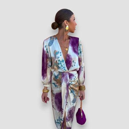 Women's Elegant Blouse And Skirt Set