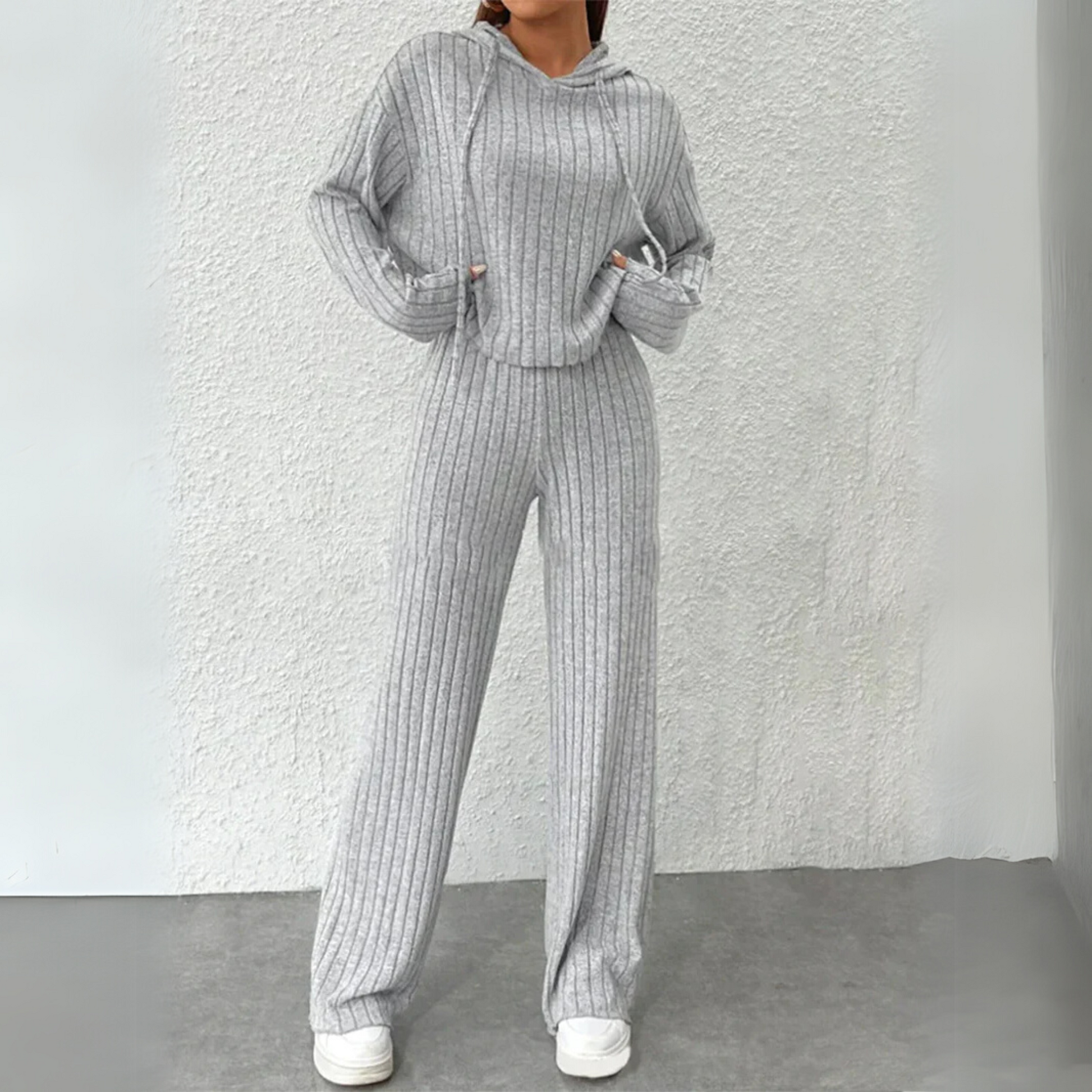 Women's Hooded Sweatshirt Set Cozy - Vonnera