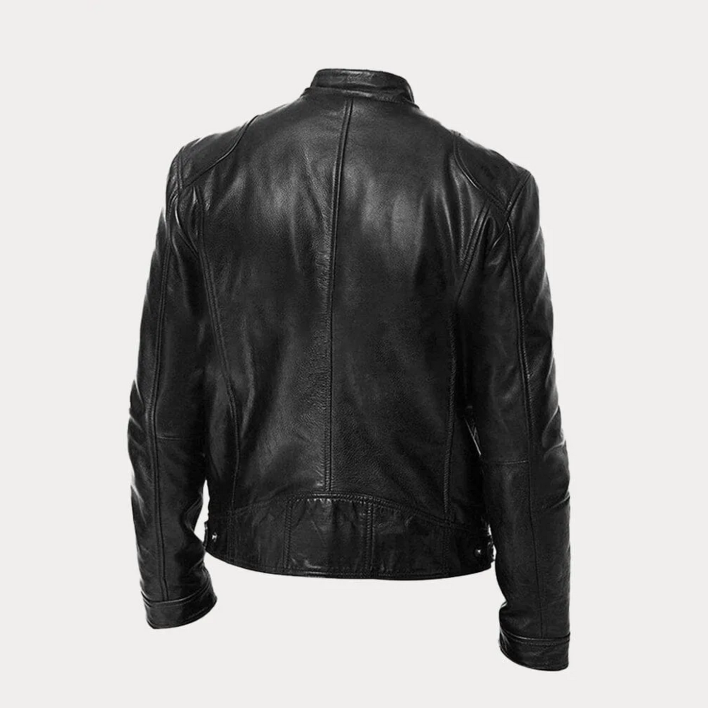 Casual Black Jacket Timeless Comfort