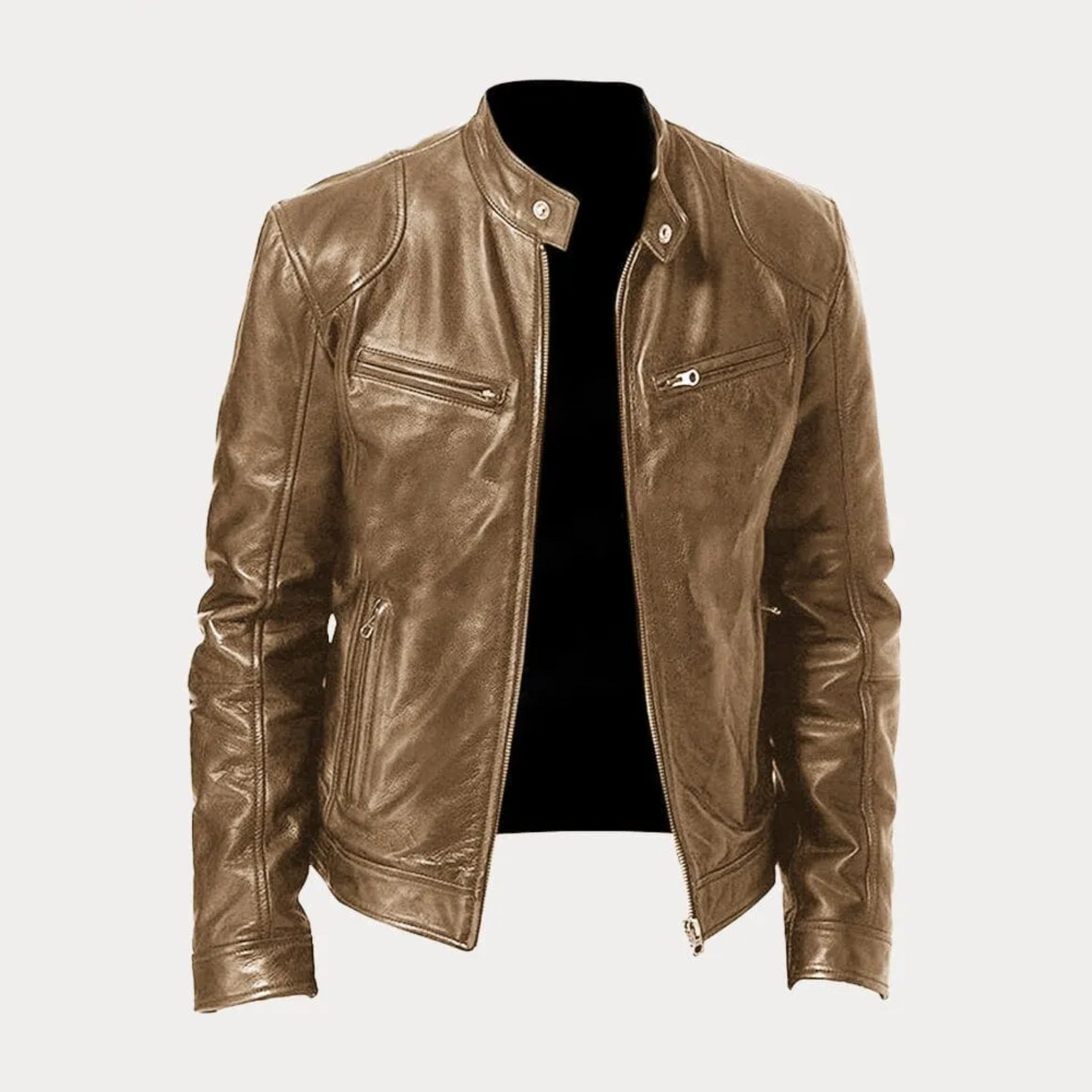 Casual Black Jacket Timeless Comfort