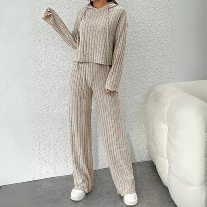Women's Hooded Sweatshirt Set Cozy