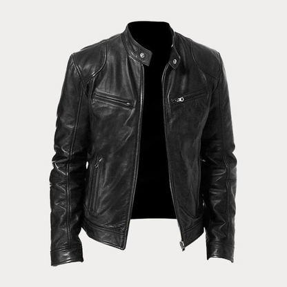 Casual Black Jacket Timeless Comfort - Vonnera