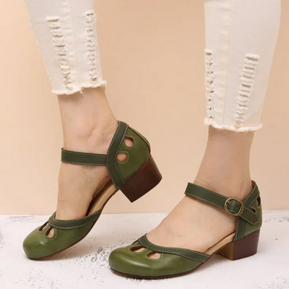 Women's Mary Jane Ankle Strap Shoes Closed Toe
