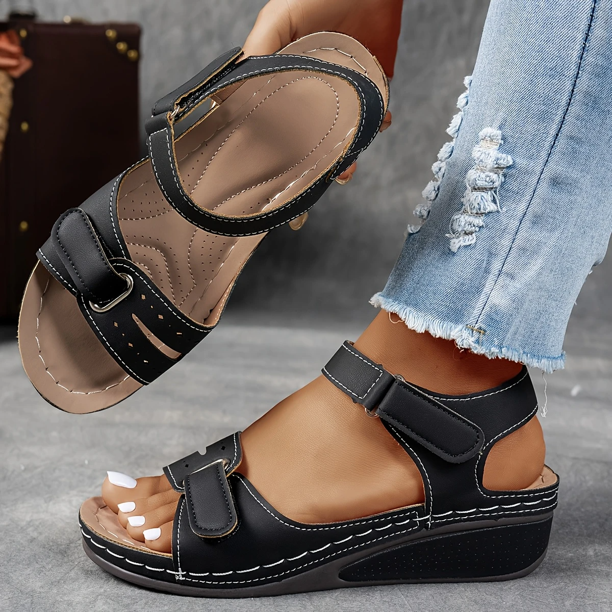 Rae Women's Wedge Sandals Platform Cushioned