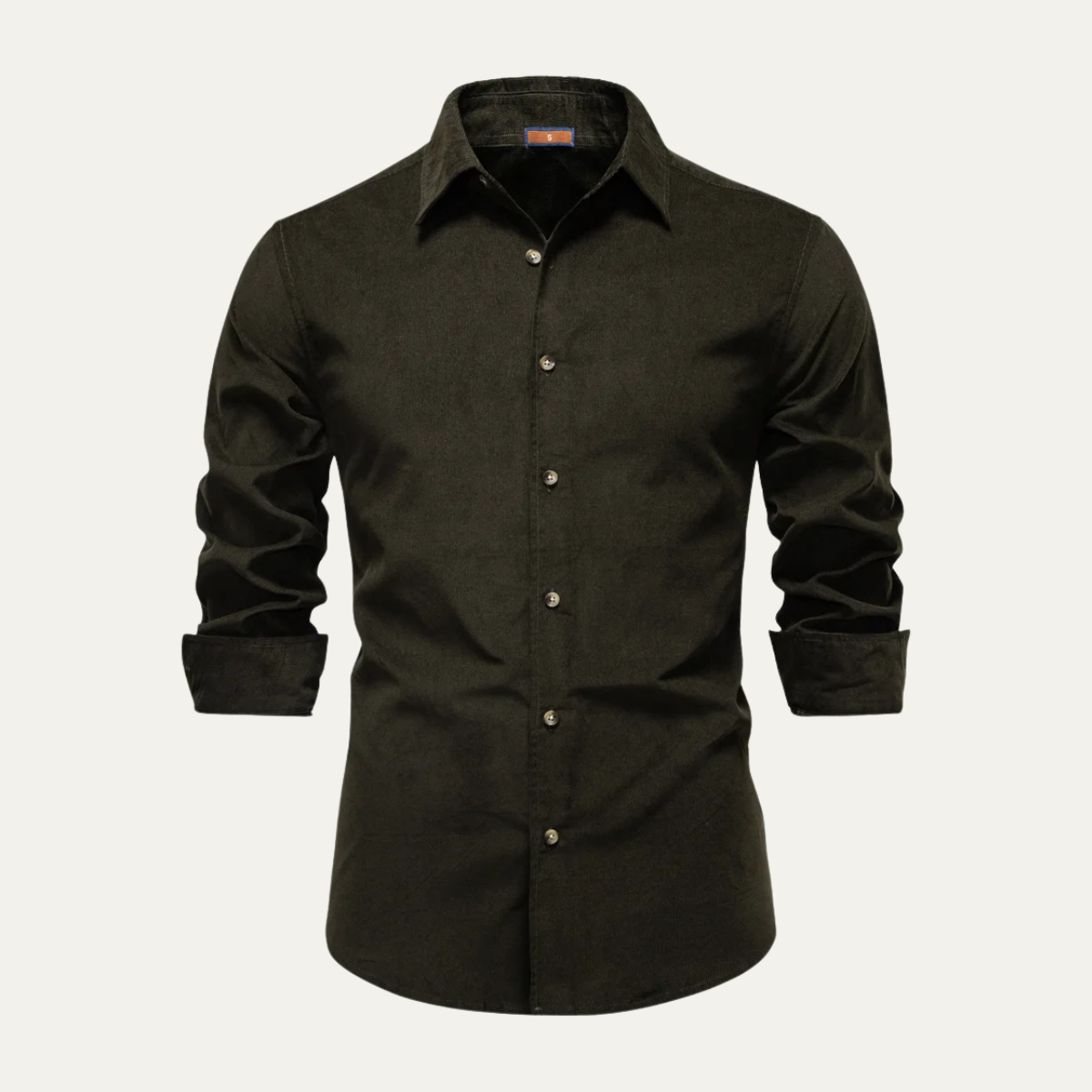Men's Cotton Corduroy Shirt Business Casual