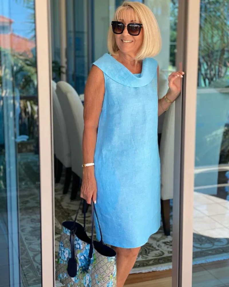 Women's Lightweight Dress V-Neckline