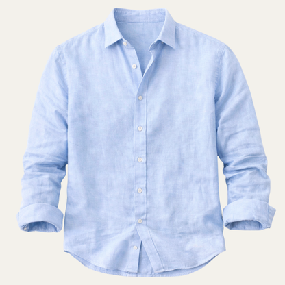 Men's Soft Cotton Linen Summer Shirt - Vonnera