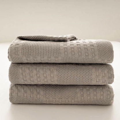 Soft Waffle Weave Blanket
