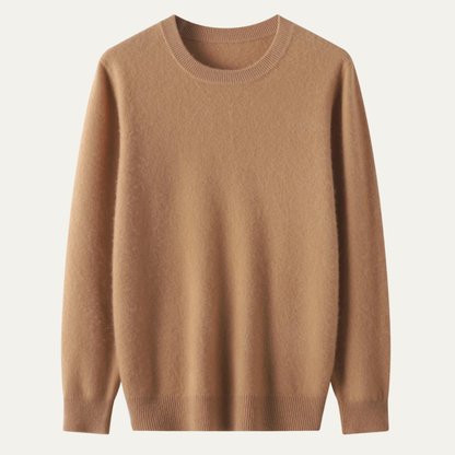 Men's Merino Wool Sweater O Neck Winter Casual - Vonnera