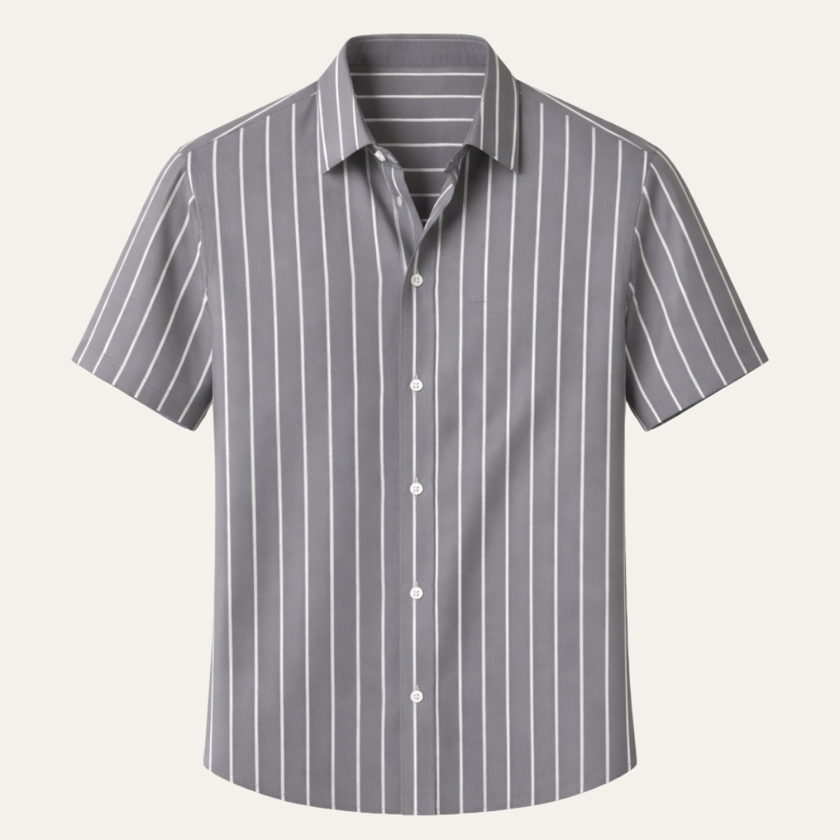 Men's Striped Breathable Summer Shirt - Vonnera