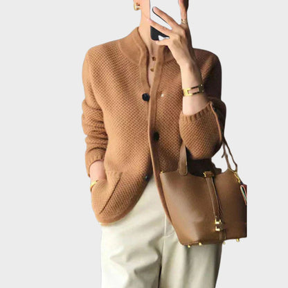 Elegant Women's Cardigan With Buttons
