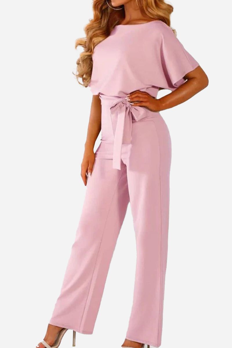 Stella Women's Wide Leg Jumpsuit Batwing Sleeves