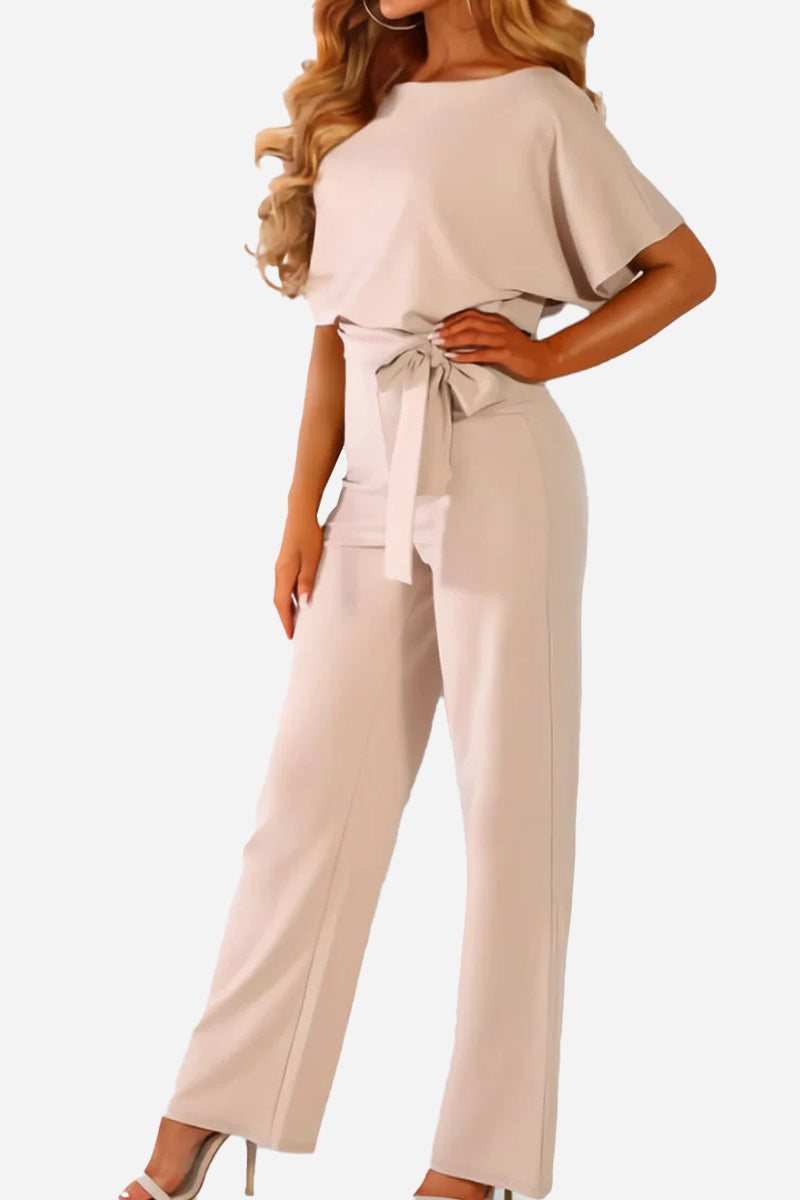 Stella Women's Wide Leg Jumpsuit Batwing Sleeves