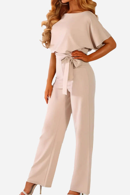 Stella Women's Wide Leg Jumpsuit Batwing Sleeves