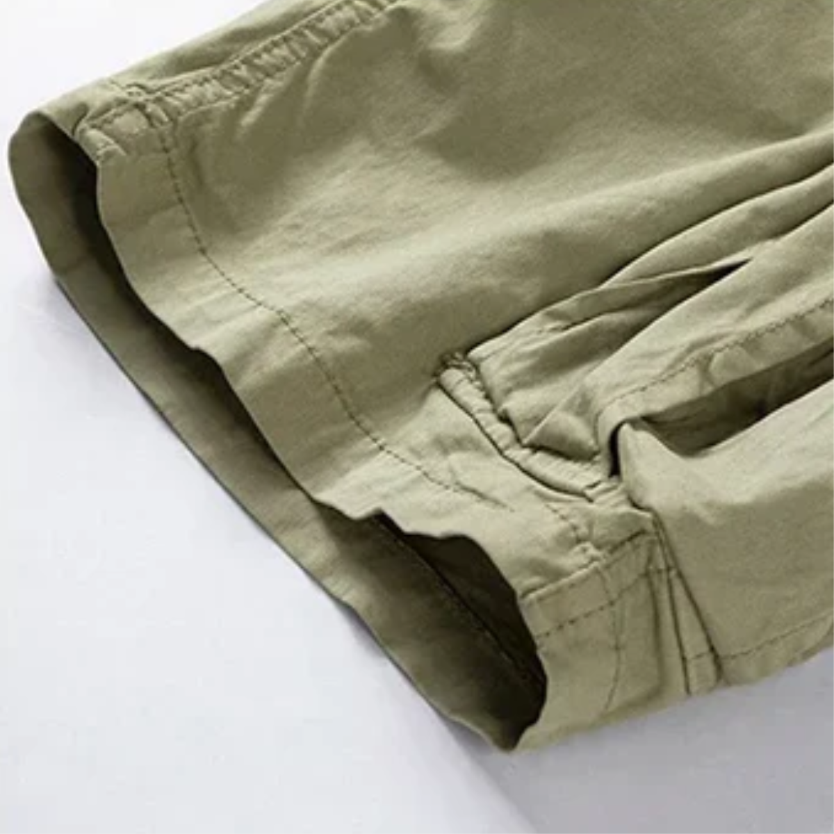 Men's Cargo Shorts Durable Cotton Brown