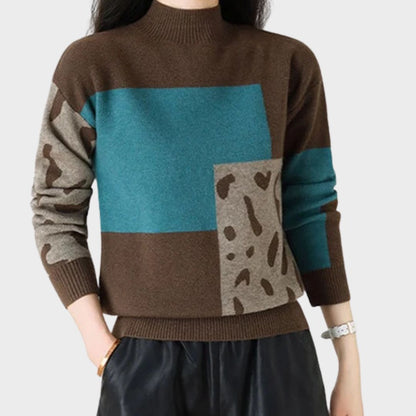 Women's Color Block Sweater