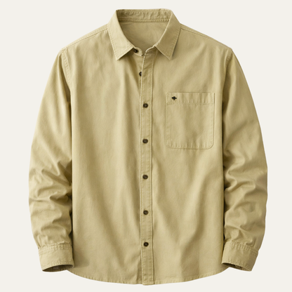 Men's Cotton Button Down Casual Shirt - Vonnera