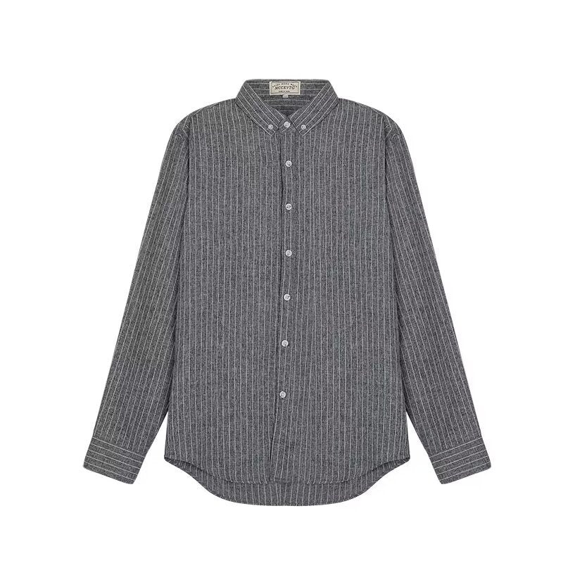 Men's Long Sleeve Dress Shirt Button-Up