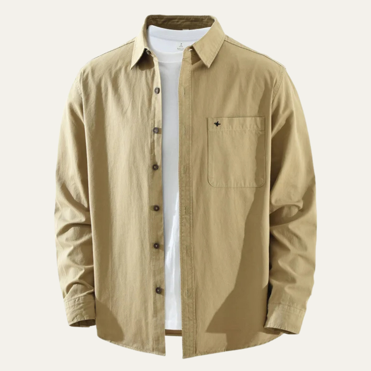 Men's Cotton Button Down Casual Shirt