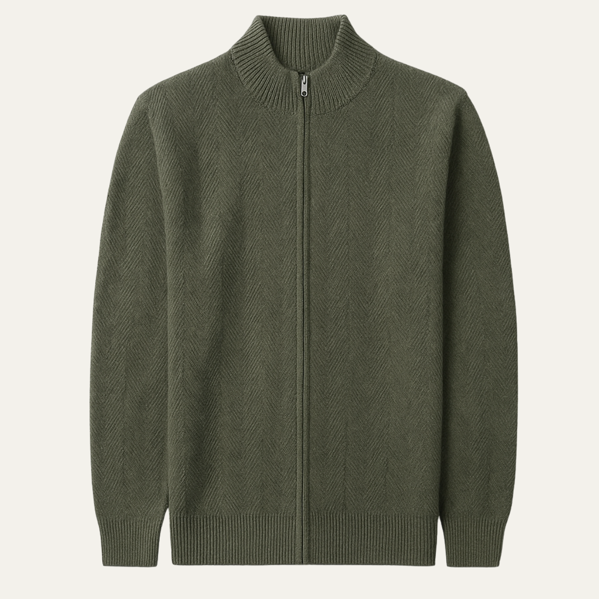 Men's Soft Wool Cardigan - Vonnera