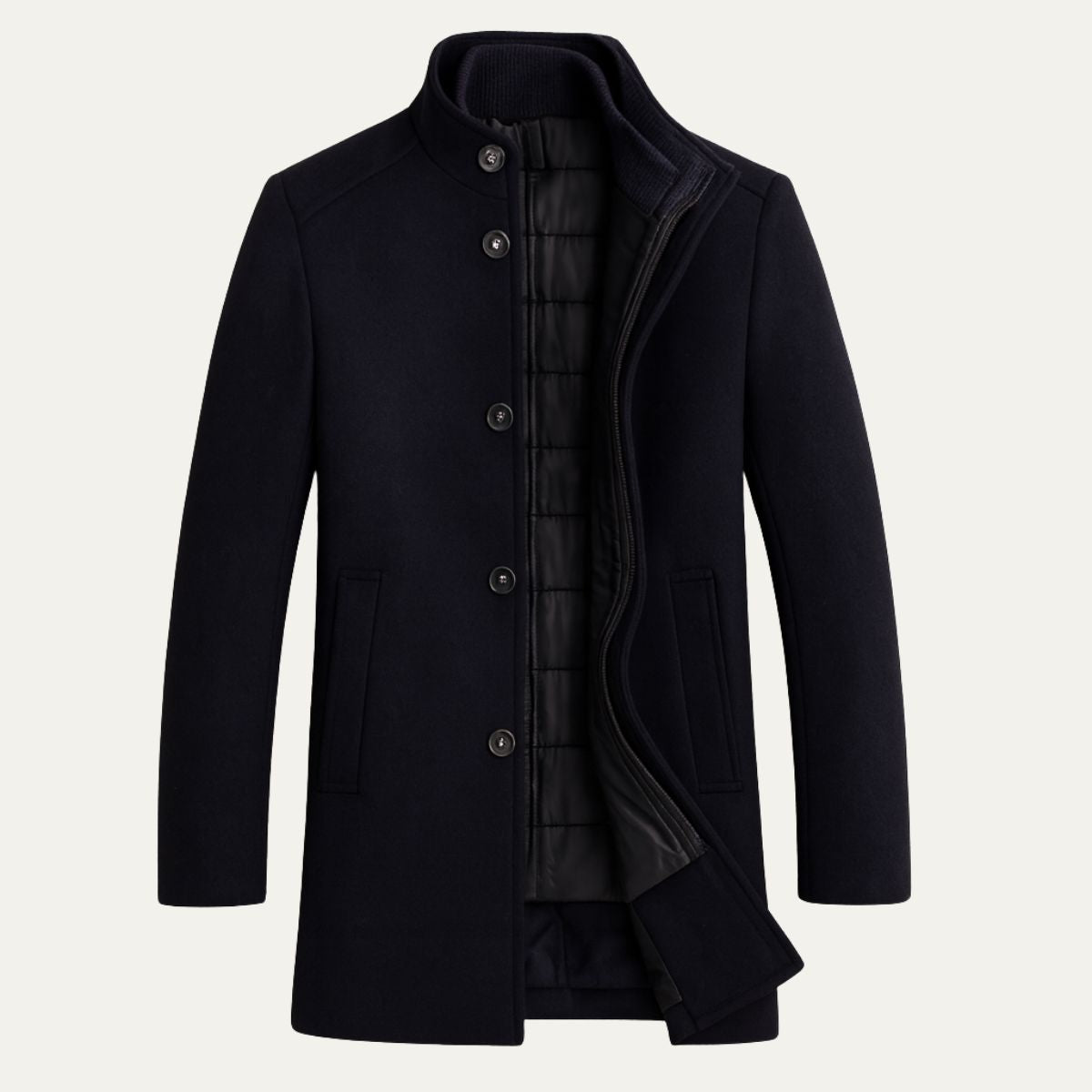 Men's Classic Wool Overcoat