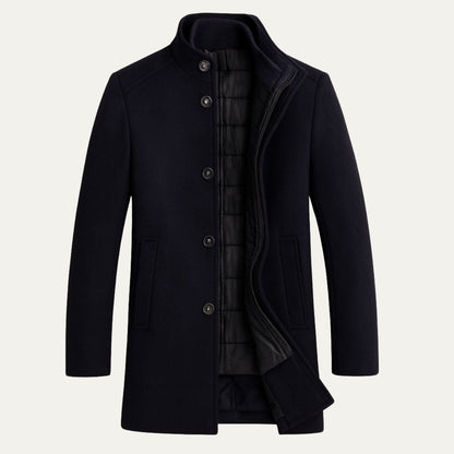 Men's Classic Wool Overcoat