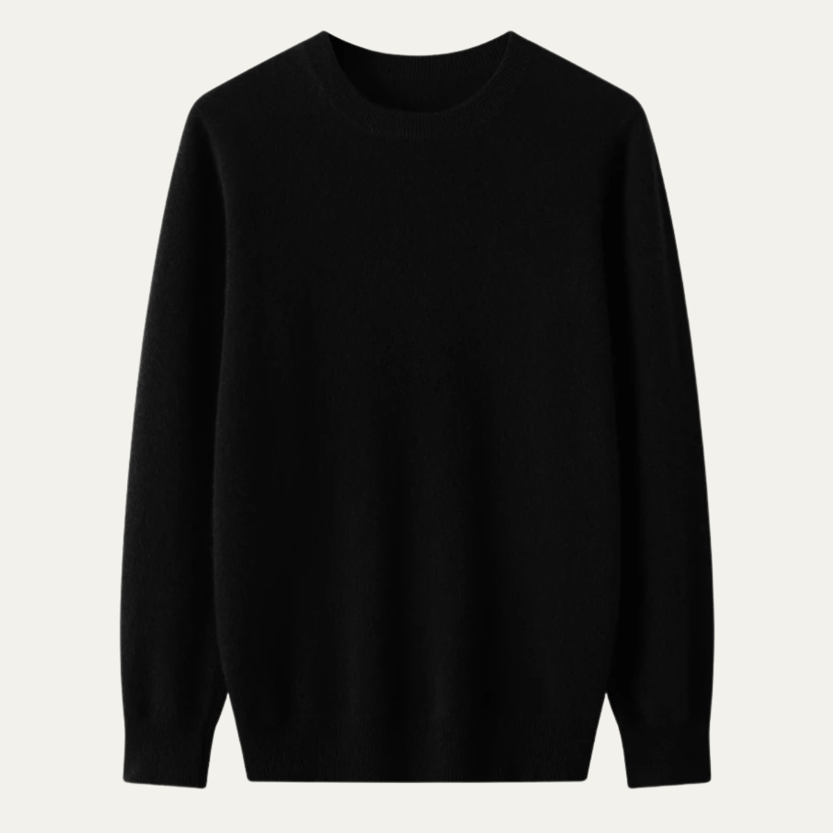 Men's Merino Wool Sweater O Neck Winter Casual