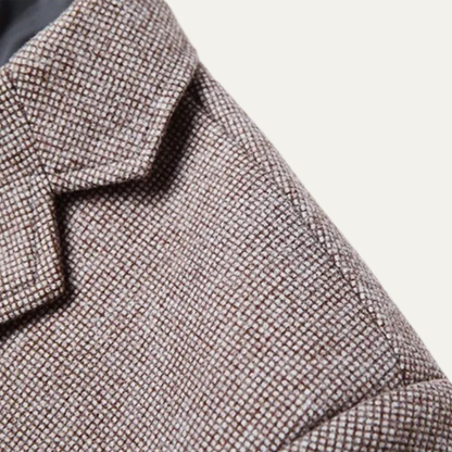Men's Single Breasted Blazer Smart Casual Navy Blue