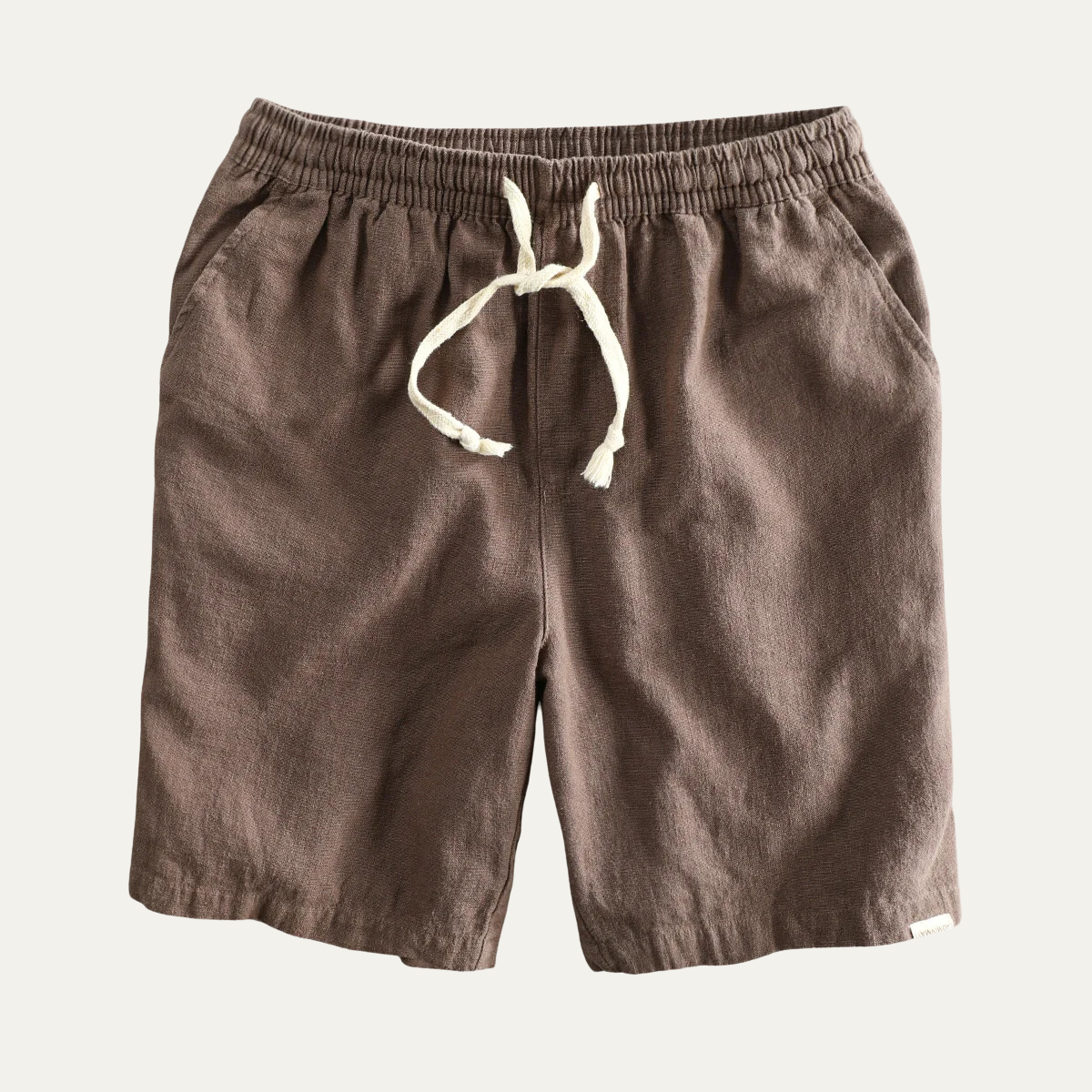 Men's Slim Fit Drawstring Beach Shorts